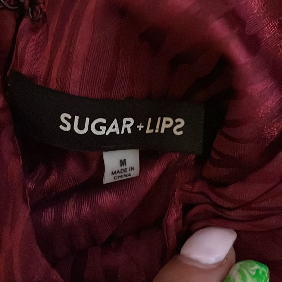 Burgundy SugarLips Top - Picture 9 of 9